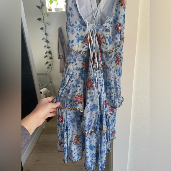 Zara tye dye boho dress new with tags - Picture 5 of 8